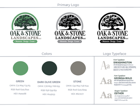 Oak & Stone Landscaping Brand Profile